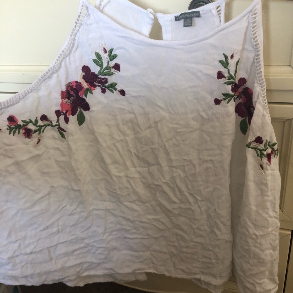 Rose Print Shirt - Picture 2 of 2